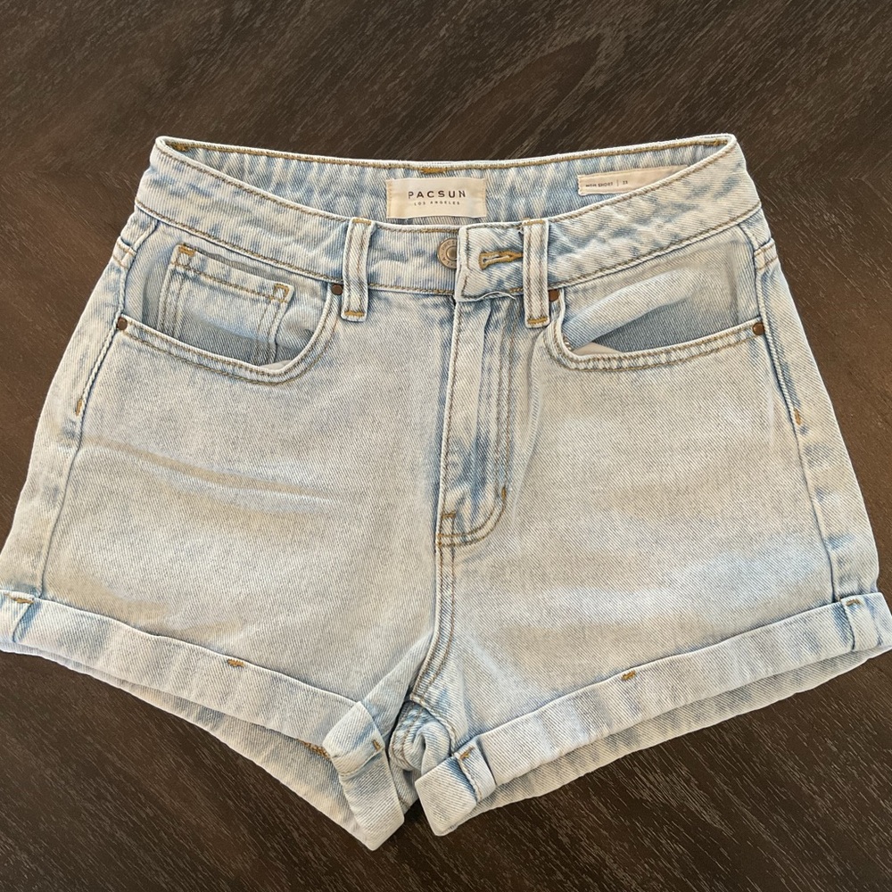 PacSun Sky Blue Women's Jean Shorts
